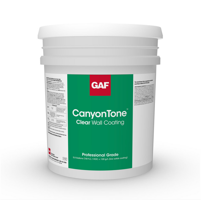 CanyonTone CLEAR Wall Coating
