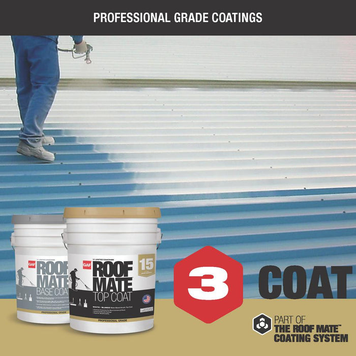 GAF Acrylic Top Coat (Formally Roof Mate™ Top Coat)